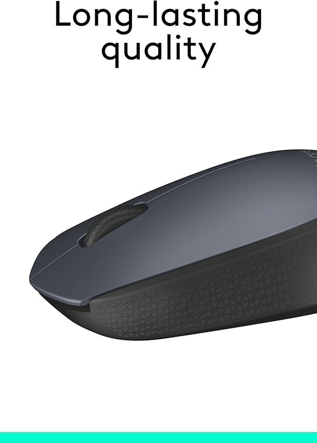 Logitech M170 Wireless Mouse, 2.4 GHz with USB Mini Receiver