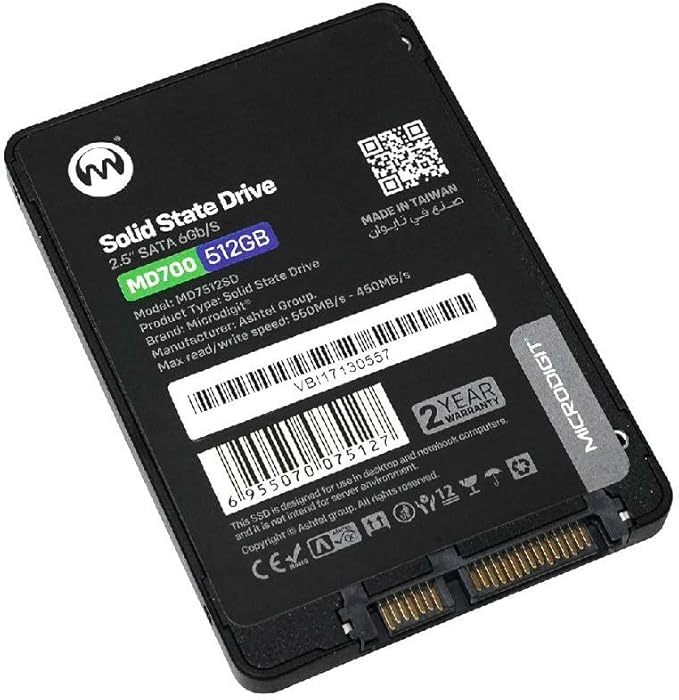 MD780 - 512GB SSD MICRODIGIT-M2 512GB