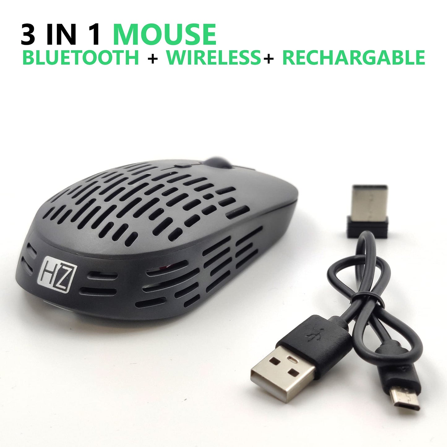 Heatz Rechargeable Wireless Bluetooth Mouse ZM 06