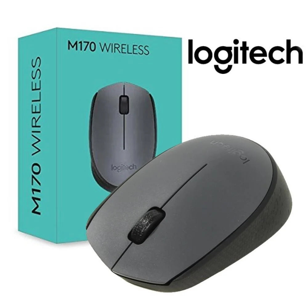 Logitech M170 Wireless Mouse, 2.4 GHz with USB Mini Receiver