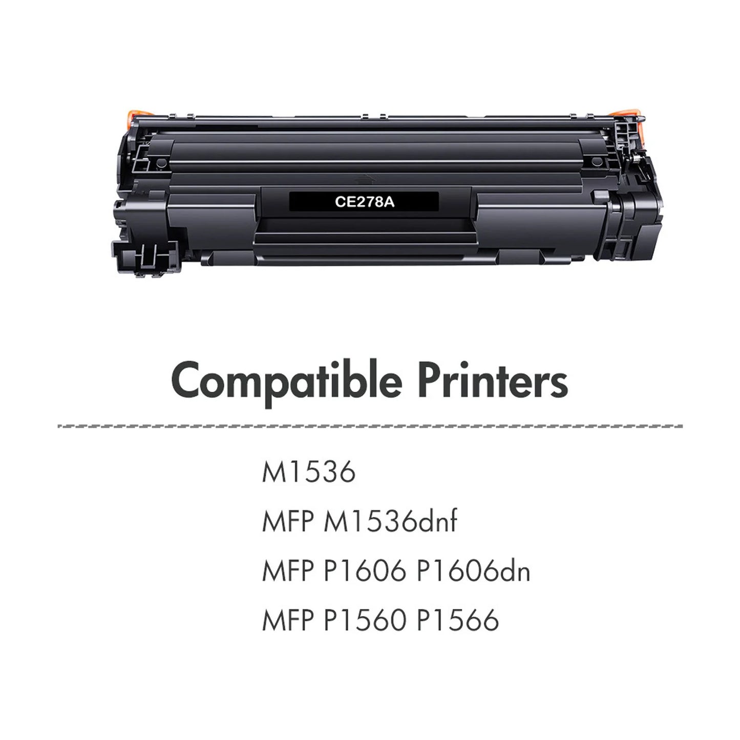 laser toner cartridge 78A/ CE278A BK (black) P1606dn P1560 P1606 P1566 P1568 P1569 P1600