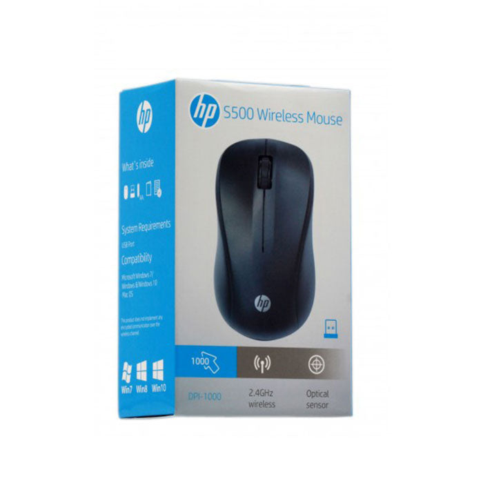Hp Mouse Wireless S500 - Black