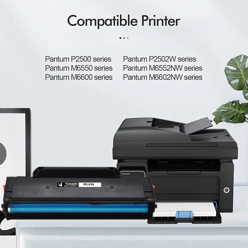 laser toner cartridge PC210 BK (black) P2500W, M6550NW, M6600NW