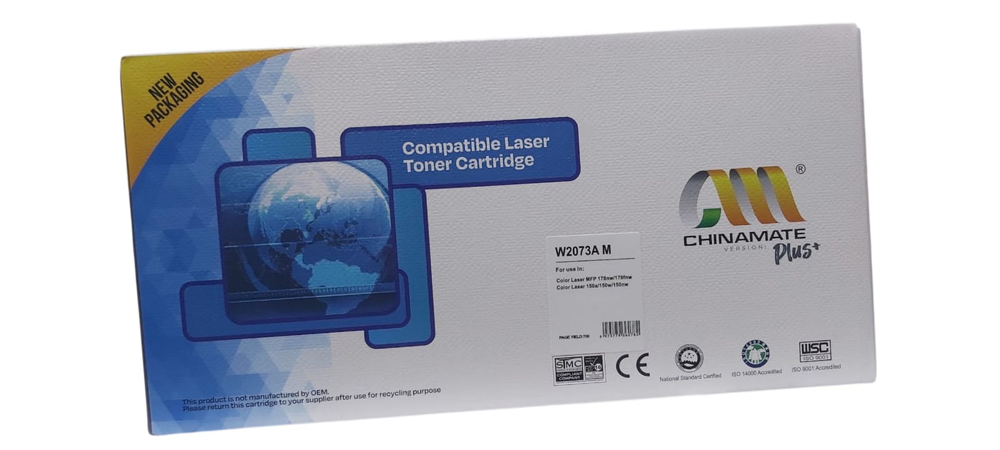 laser toner cartridge W2073A M (magenta) 150nw 150a MFP 179fnw 178nw 178nwg 179fwg