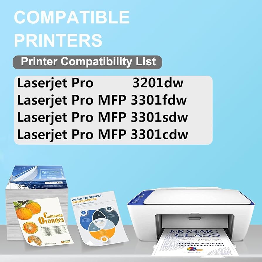 toner laser cartridge BK (Black) 222A/W2220A 3201dw - MFP 3201fdw 3303 fwd. Printers