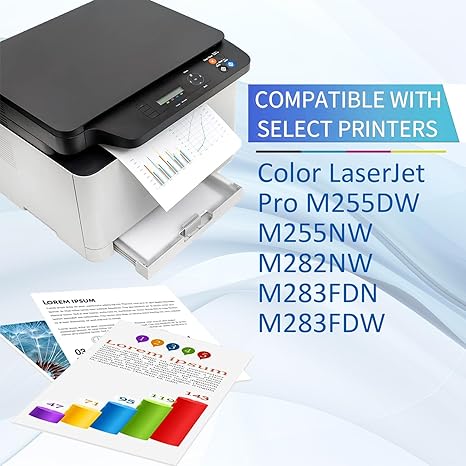 laser toner cartridge BK (black)  W2210A 207A M255dw M255nw MFP M282nw M283cdw M283fdw Printers