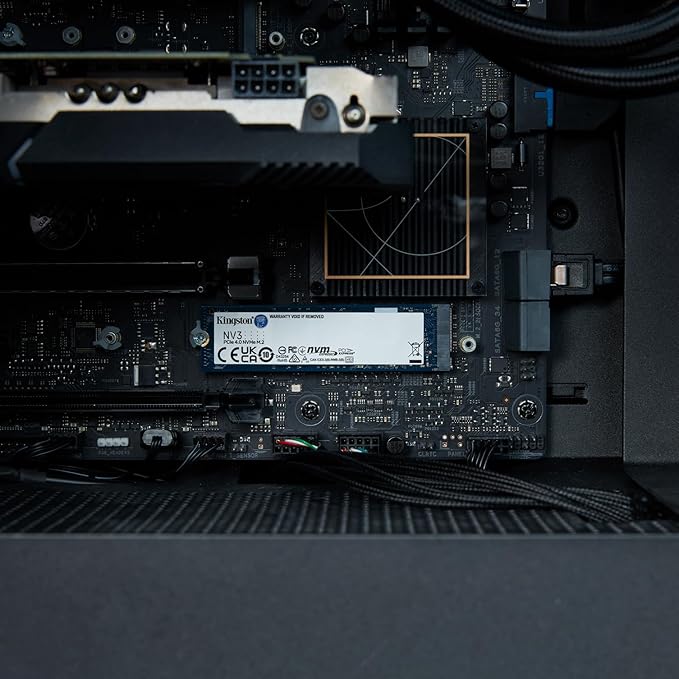 Kingston NV3 NVMe PCIe 4.0 Internal SSD 1TB M.2 2280-SNV3S/1000G