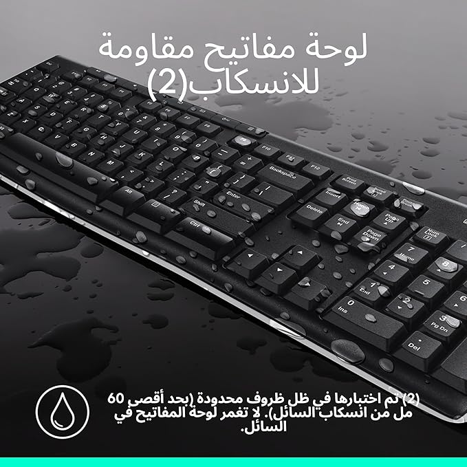 Logitech Mk270 Wireless Keyboard & Mouse With Unifying Receiver