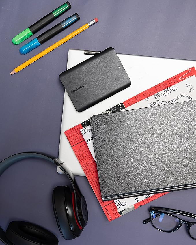 Toshiba Canvio Basics 4TB Portable External Hard Drive USB 3.0, Black