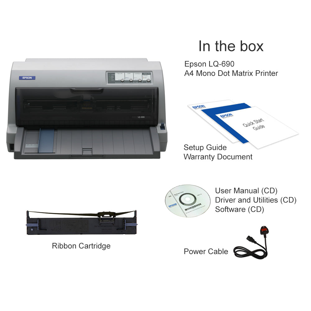 Epson LQ-690 Dot Matrix Printer