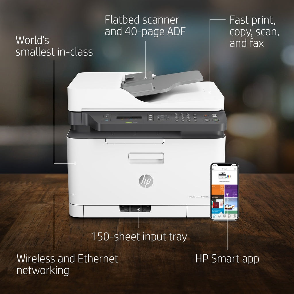 HP Color Laser MFP 179fnw (4ZB97A)