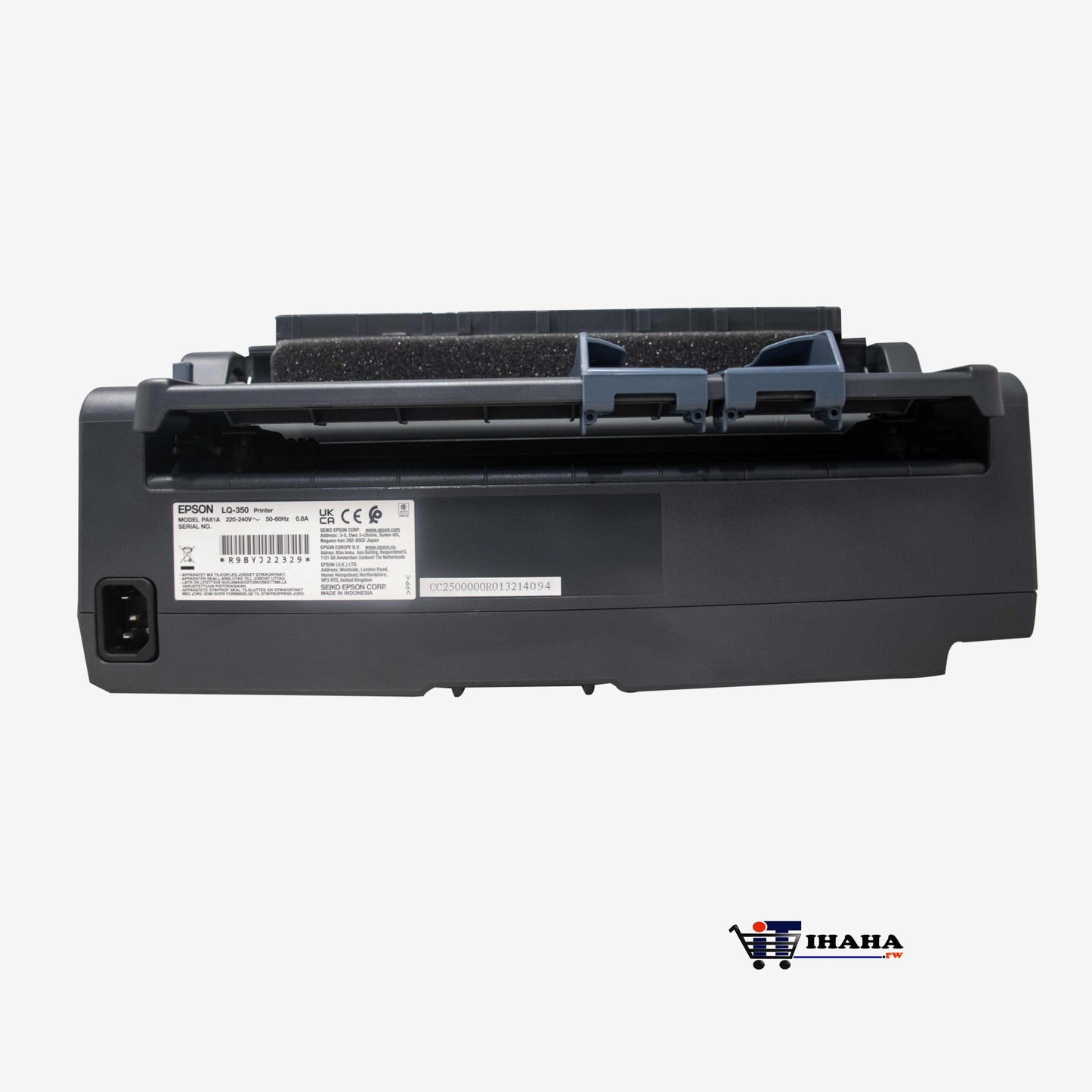 Epson LQ-350 Dot Matrix Printer, Grey, 235G010