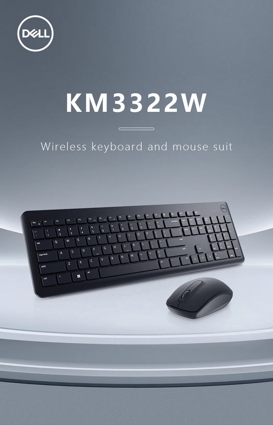 Dell KM3322W Wireless Keyboard and Mouse