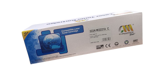 خرطوشة حبر الليزر 222A/W2221 سماوي (أزرق) - 3201dw - MFP 3201fdw 3303 fwd.