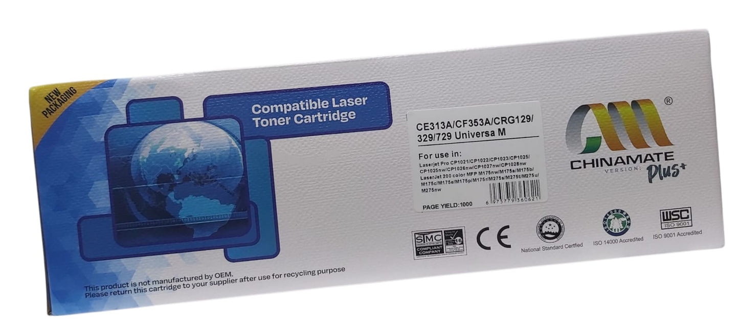 laser toner cartridge CF353A M (magenta)  M175 M175nw M175a M176n M177fw CP1025 CP1025nw M275 M275nw