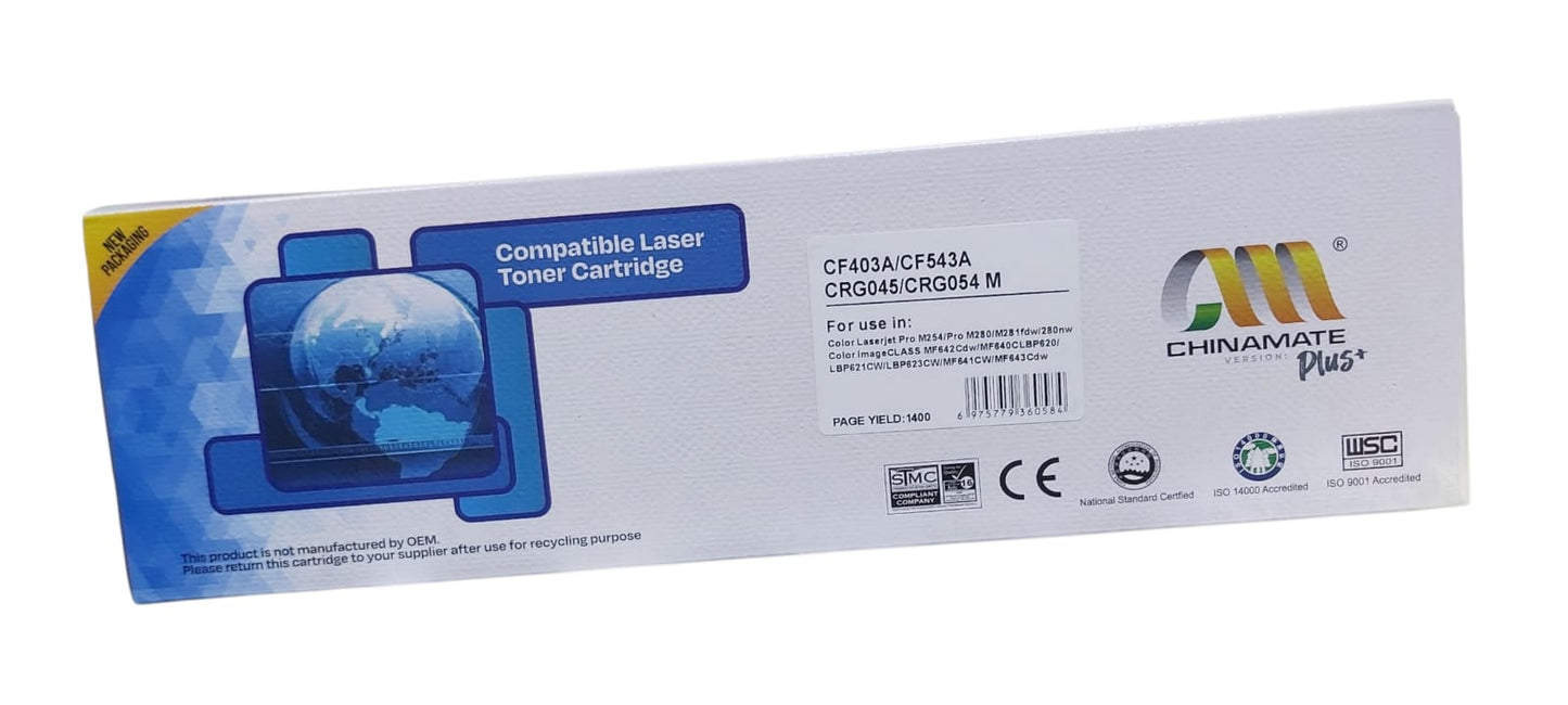 laser toner cartridge Cf403A 203A/201A M (magenta) M277dw M277c6 M252dw M252n M252 M277 M277n 277dw