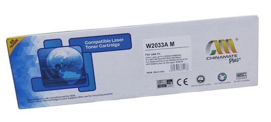 خرطوشة حبر ليزر 415A M (أرجواني) 415A W2033A لطابعات HP Color LaserJet Pro M454dn M454dw MFP M479dw M479fdn M479fdw