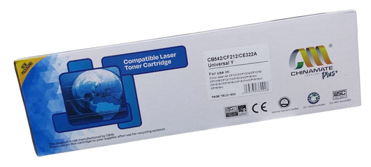 laser toner cartridge CB542A Y (yellow) CB1213 / CB 1214 / CB1215 / CB1216 / CB1217 / CB1513 / CB1514 / CB1516 / CB1517 / CM1312 MFP CM1312nfi CP1215 CP1515n CP1518ni