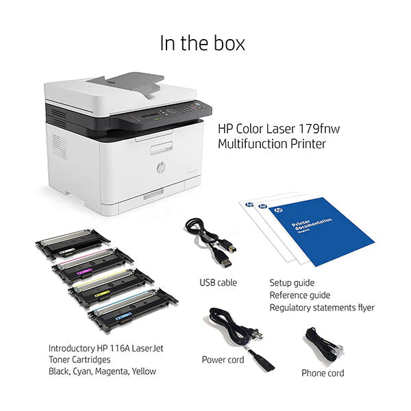 HP Color Laser MFP 179fnw (4ZB97A)